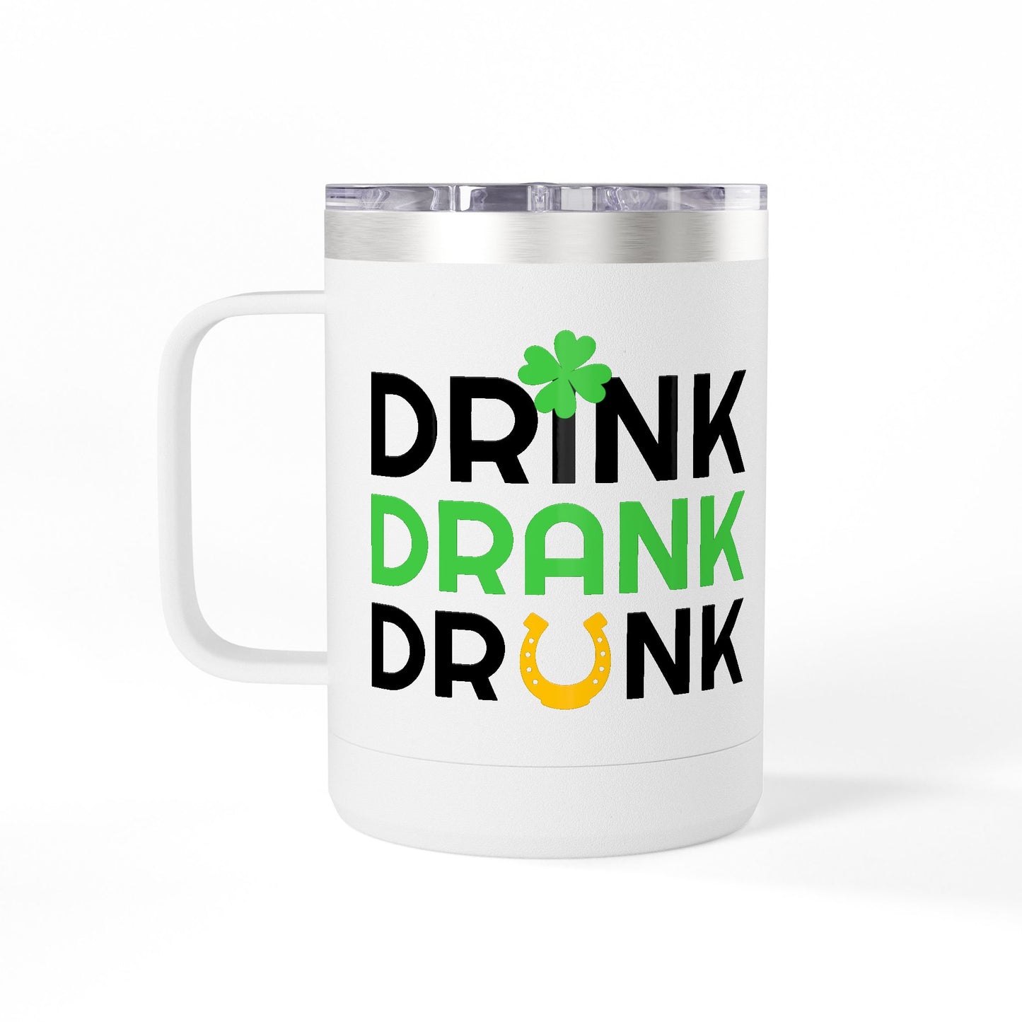 Fun and Stylish Coffee Mug Tumbler, 15oz - Perfect for Coffee Lovers, Gifts, Home, Office, Travel, and Death Parties